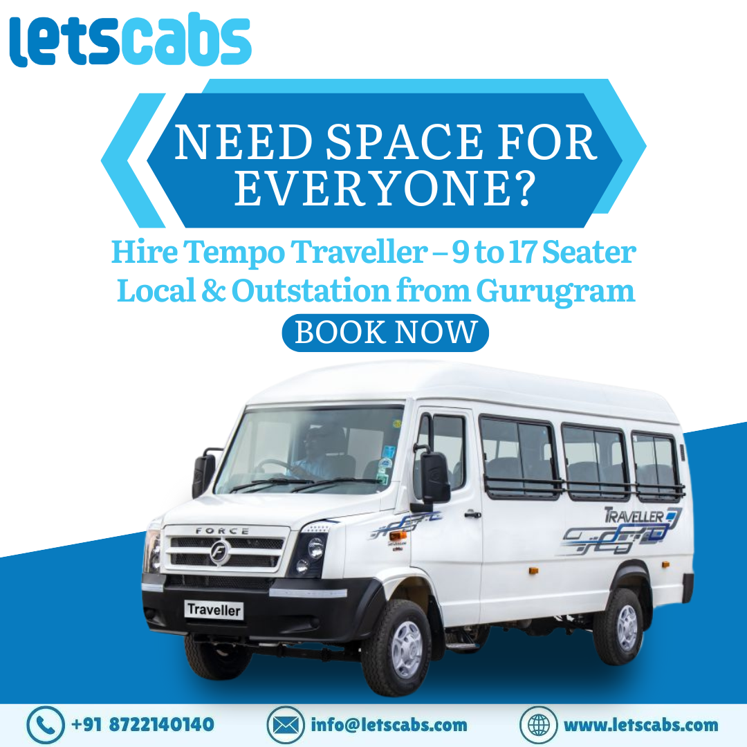 Benefits of Considering a Tempo Traveller on Rent in Gurugram